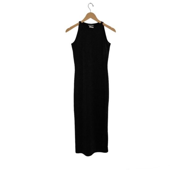 Y2K Vintage Retro Sparkle Midi Dress - Picture 5 of 7